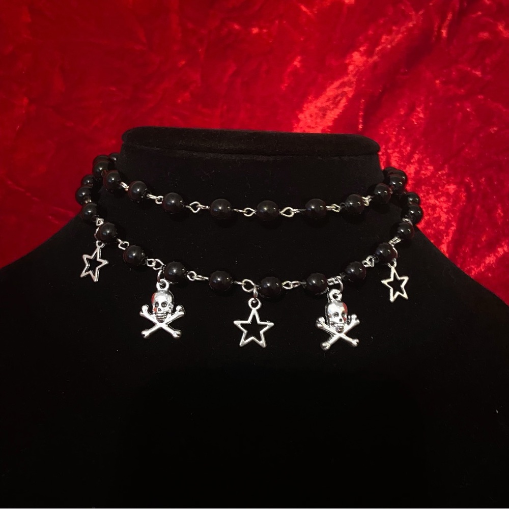 Mall Goth Necklace (Black)
